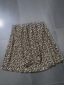 Leopard Print Maxi Skirt