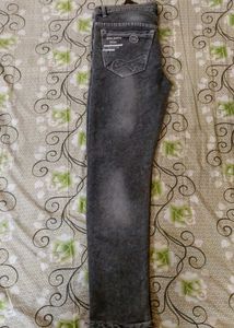 Stylish Gray Denim Jeans