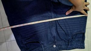 black Wide Leg Denim Jeans