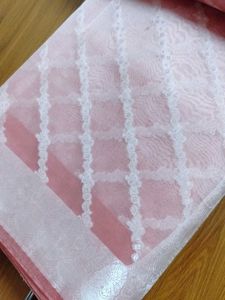 Elegant Light Pink Saree