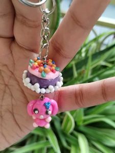 Floral Keychain