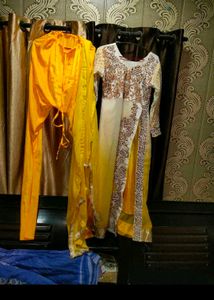 Women Stitched Party Wear Dress Suit Set