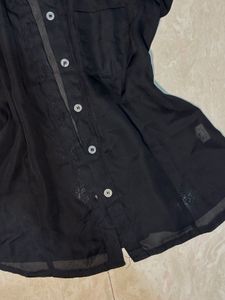 Black Fitted Shirt