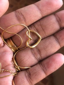 Stainless Steel, Anti Tarnish, Gold Necklace