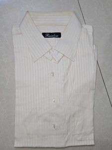Off-white Striped Half Shirt