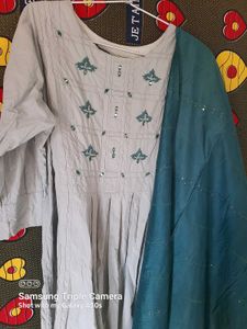 Elegant Grey Kurta