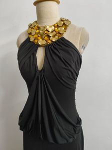 Elegant Black Maxi Dress