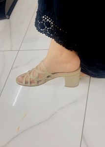 Carlton London Gold Heels