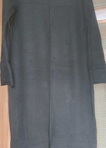 Black Bodycon dress with side cut