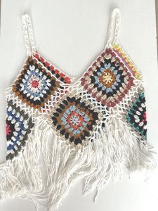 Crochet Fringe Tank Top