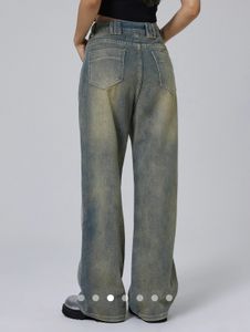 Faded Washed Baggy Jeans
