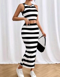 Striped Two-Piece Outfit (AT)