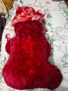Big Red Teddy Bear with Heart