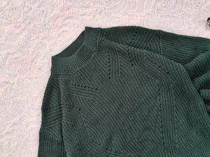 H&amp;M Green Knit Sweater