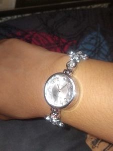 Silver Trending Woman Watch