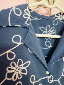 Floral Print Short Shirt