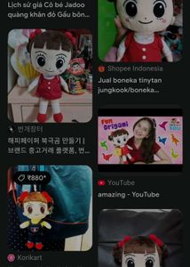 Jaddoo Korean Animated Plush Doll