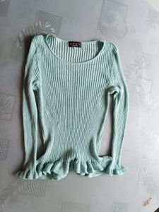 Sparkly Green Top