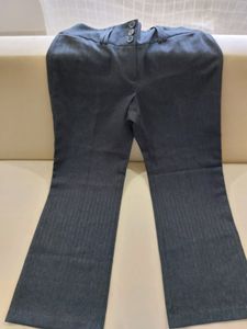 Dark Grey Formal Trousers From Marks & Spencer