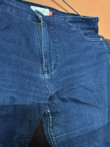 Comfortable High Waist Denim Jeans