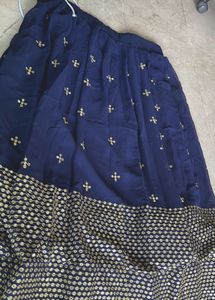 Navy Blue Gorgeous Lehenga Set