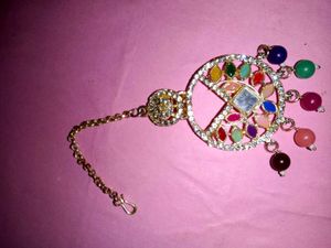 Colorful Maang Tikka