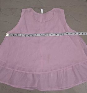 Pink Bow Top