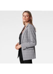 Forever New Grace check blazer