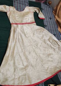 Rose Embroidery Party Wear Gown