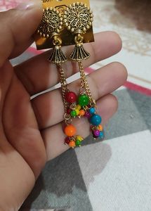 Multicolored Earrings Piece 😍