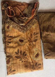 Heavy Sequence Work With Fancy Sleeves Kurta Set