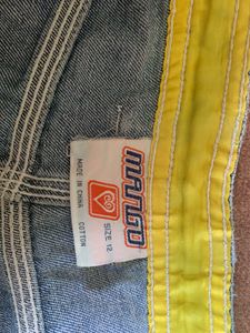 Distressed Denim Shorts