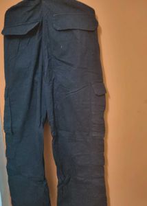 SixPockets Jet Black Cargo Pant