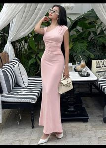 Newme Baby Pink Bodycon Dress