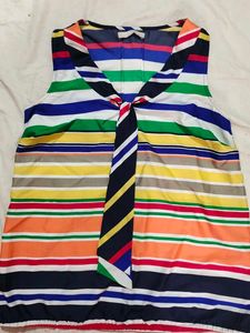 multi colour top