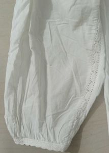 White Cotton Dress
