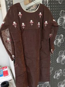 Brown stylish Kurti