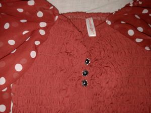 Polkadot Off Shoulder Top