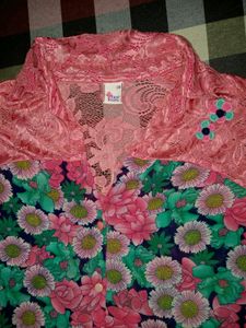 Floral Shrug Top