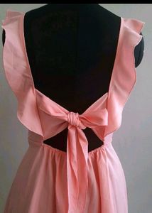 Pink Colour Western Outfit