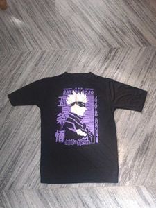 Graphic Print Black T-Shirt