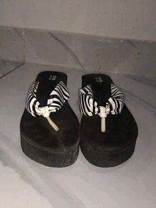 Platform Wedge Thong Sandals