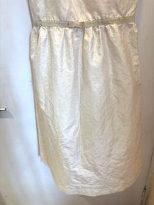 Beautiful Cream Wrap Dress