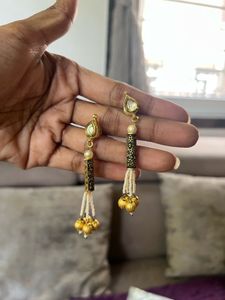 Ethnic Beaded Necklace &amp; Earring Set