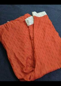 Floral Print Kurta Pant 3pc