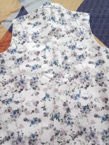 Floral Print Waistcoat
