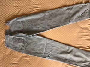 Zara High Rise Light Blue Mom Fit Jeans