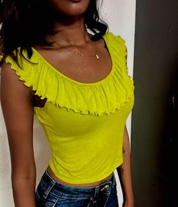 Neon Crop Top