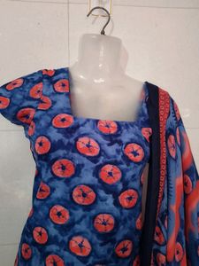 Chunri Suit Pure Cotton