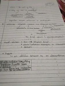 cell the unit of life notes